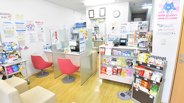 ふたば薬局 向日店の受付/カウンター