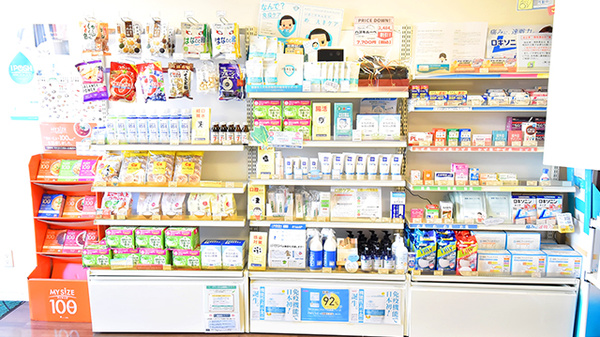 クオール薬局東むこう店の一般医薬品