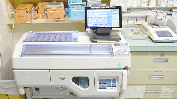 むすび薬局の調剤器具