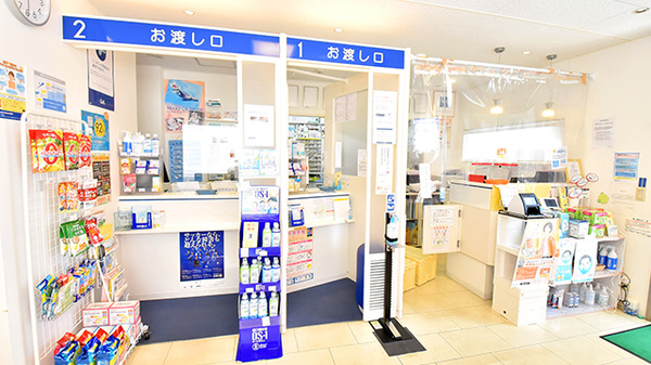クオール薬局四條畷店の受付/カウンター