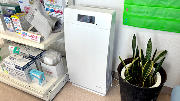 南山堂　あおば薬局鳥取ノ荘店の感染予防対策