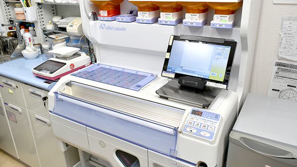 そらまめ薬局の調剤器具