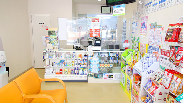 新世薬局 洲本本町店の受付/カウンター