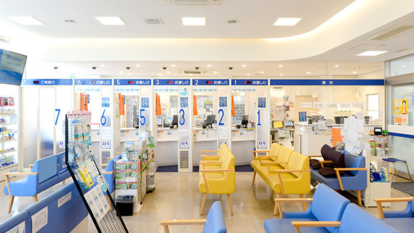 クオール薬局加西店の受付/カウンター