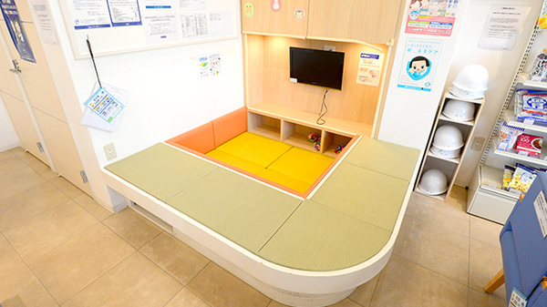 クオール薬局加西店のキッズ用設備