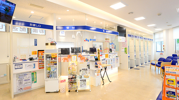 クオール薬局神崎店の受付/カウンター