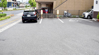 まめな薬局の駐車場