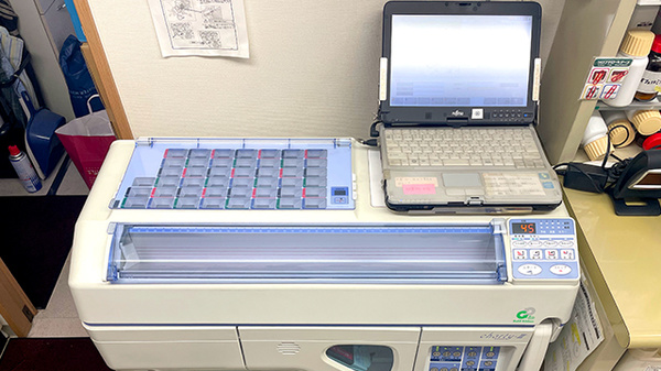 セントラル薬局倉益店の調剤器具