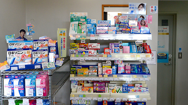クオール薬局栢谷店の一般医薬品