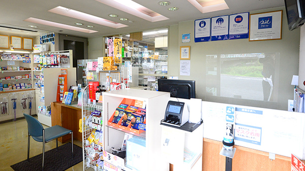 クオール薬局楢津店の受付/カウンター
