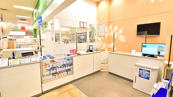 イオン薬局広島祇園店の受付/カウンター