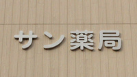 サン薬局の看板