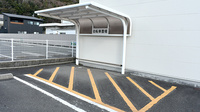 三栄堂薬局の駐輪場