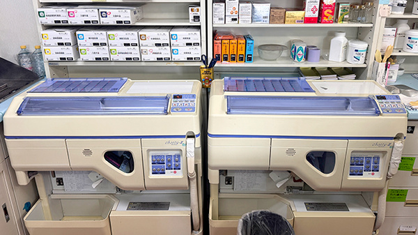 有限会社みどり薬局の調剤器具