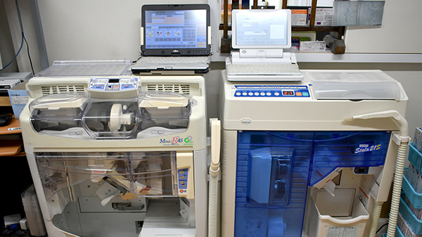 おひさま薬局の調剤器具