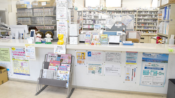 ライフケア薬局東野店の受付/カウンター