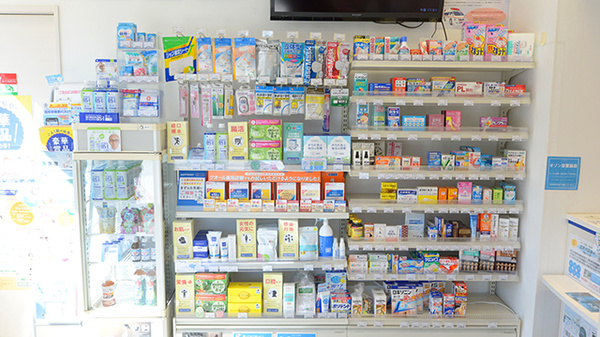 クオール薬局姫野々店の一般医薬品