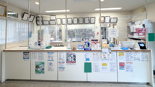 ハーモニー薬局　久山店の受付/カウンター