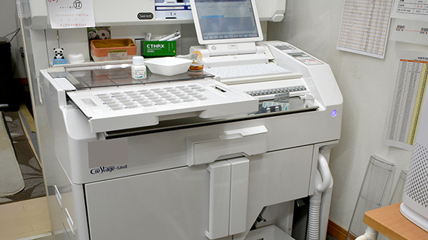 くれよん薬局元岡の調剤器具