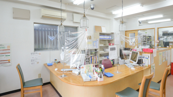 いろは薬局の受付/カウンター