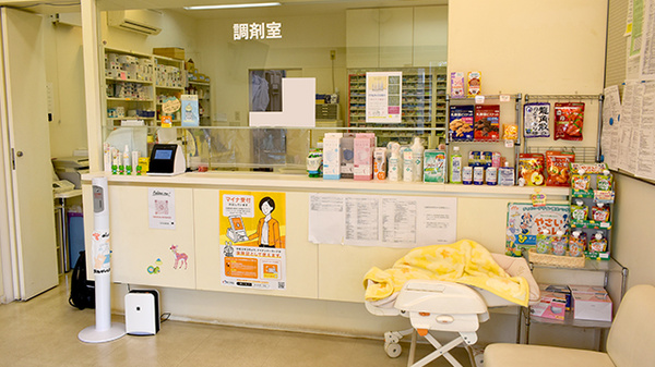 平成堂薬局瀬高店の受付/カウンター