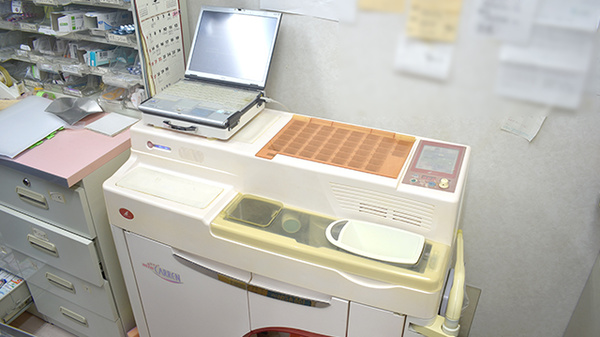 ローズマリー薬局の調剤器具
