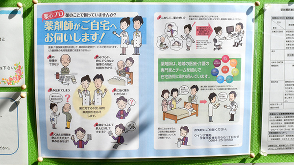 ウイング薬局の在宅対応