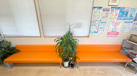 ゆうき薬局市来店の待合スペース