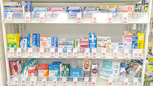 薬局トモズ葛西店の一般医薬品