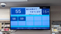 薬局トモズ松江店の順番待ちシステム