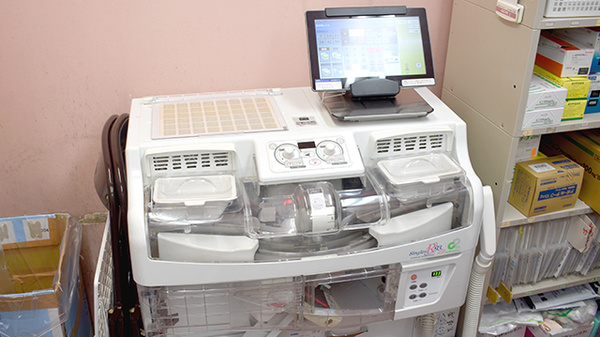 センチュリー薬局の調剤器具
