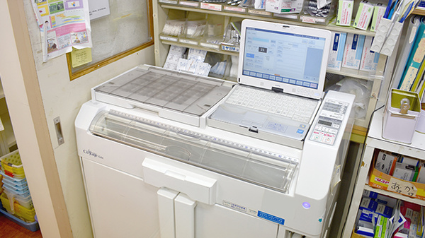 バンビー薬局ニュー新橋ビル店の調剤器具