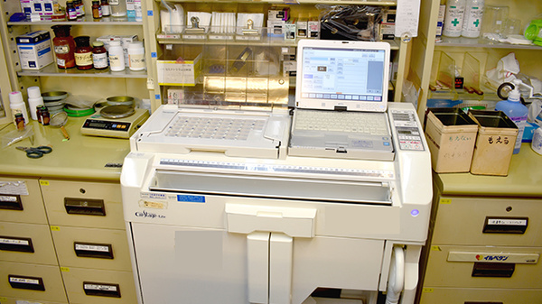バンビー薬局一番町店の調剤器具