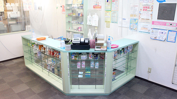 バンビー薬局一番町店の受付/カウンター