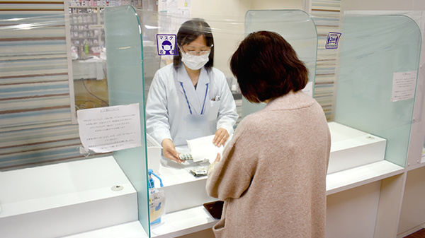 バンビー薬局大井町店の服薬指導対応