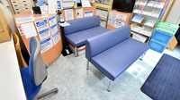 薬のヒグチ薬局 北八王子店の待合スペース