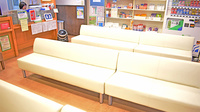 ひまわり薬局茅場町店の待合スペース
