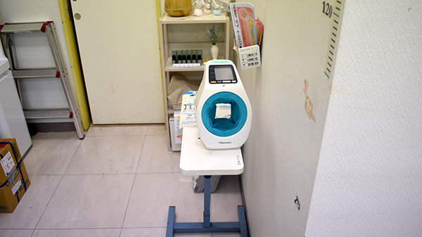みのり薬局の血圧計