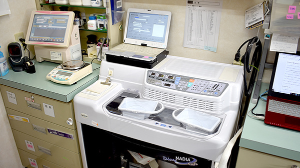 みまつ調剤薬局の調剤器具