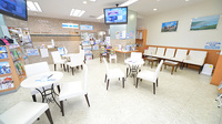 むさし野中央薬局 武蔵境店の待合スペース