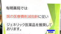 有明薬局のジェネリック対応