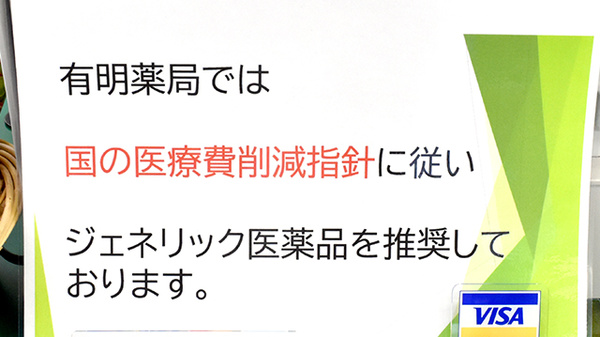 有明薬局のジェネリック対応