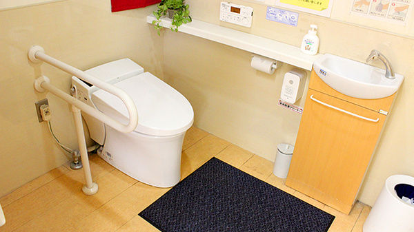 阪神調剤薬局　神田店のお手洗い