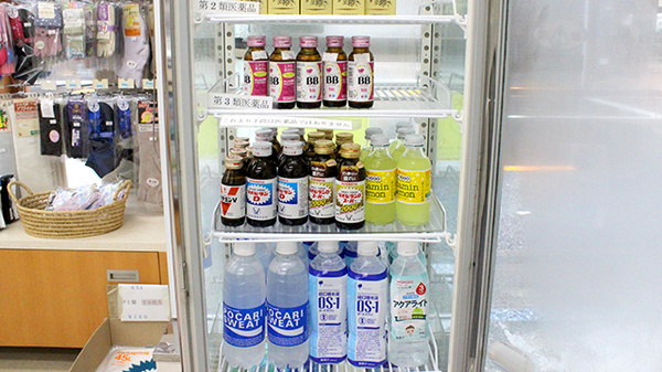 桜川薬局の飲食物