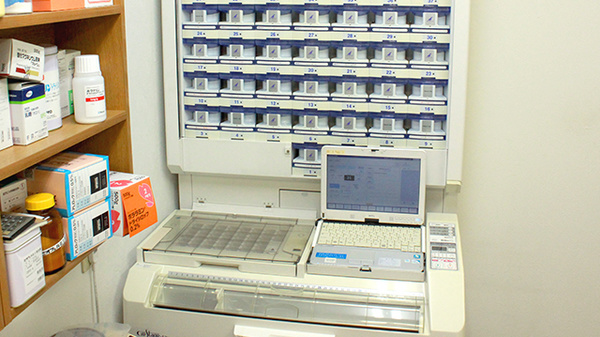 松田薬局扇橋店の調剤器具