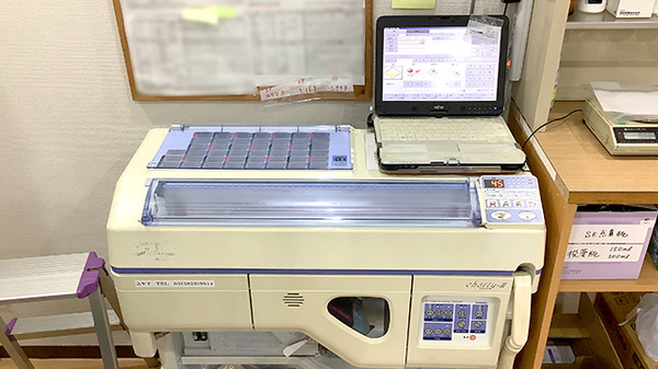 りんどう薬局の調剤器具