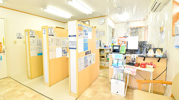 クオール薬局成瀬台店の受付/カウンター