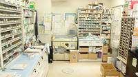 鳥居薬局の調剤室
