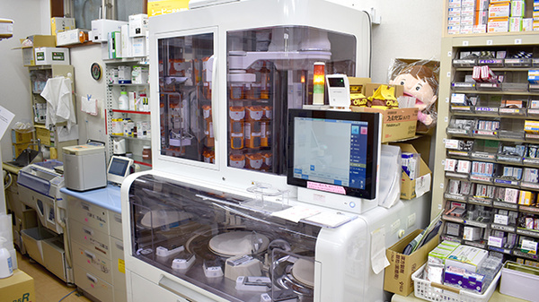 南町調剤薬局の調剤器具