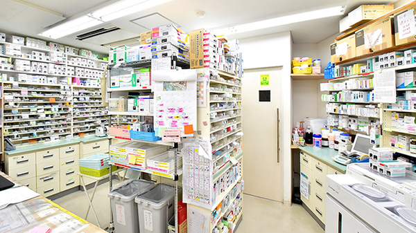 キタマチ薬局の調剤室